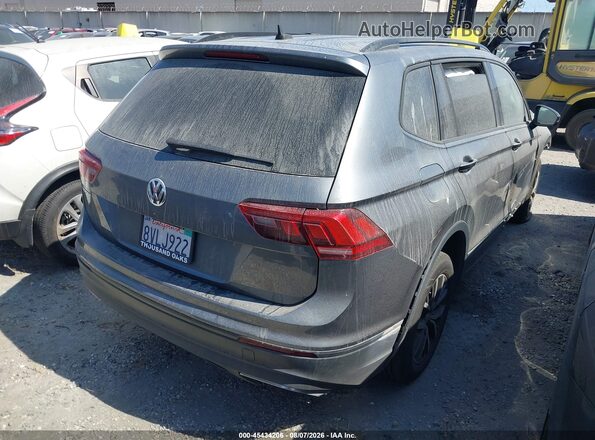 3VV1B7AX8MM002604 2021 VOLKSWAGEN TIGUAN Gray Задня права чверть