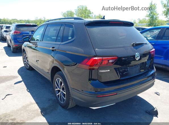 3VV1B7AX8MM034372 2021 VOLKSWAGEN TIGUAN Черный 
