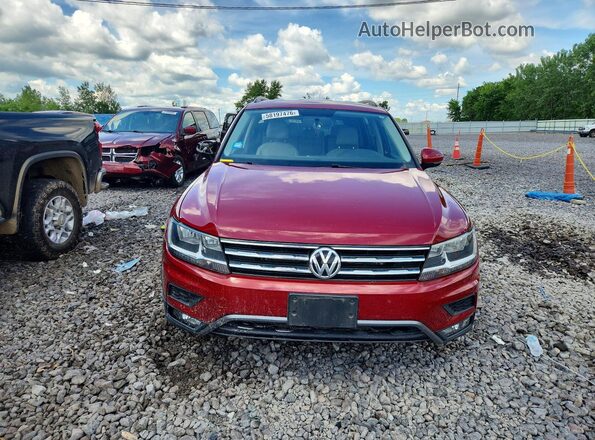 3VV1B7AX9JM037034 2018 VOLKSWAGEN TIGUAN Red Vista frontal