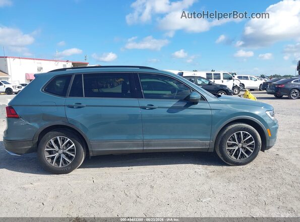 3VV1B7AX9KM143596 2019 VOLKSWAGEN TIGUAN Teal Widok wnętrza z tyłu