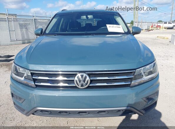3VV1B7AX9KM143596 2019 VOLKSWAGEN TIGUAN Teal Widok zestawu wskaźników