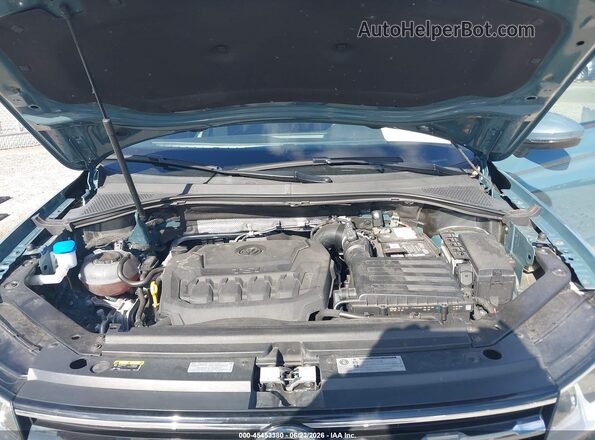 3VV1B7AX9KM143596 2019 VOLKSWAGEN TIGUAN Teal Widok z tyłu