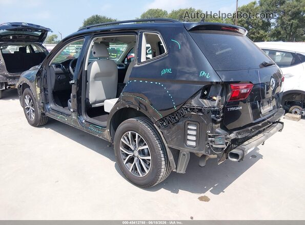 3VV1B7AX9MM004748 2021 VOLKSWAGEN TIGUAN Black Rear left