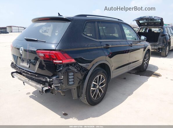 3VV1B7AX9MM004748 2021 VOLKSWAGEN TIGUAN Black Rear right