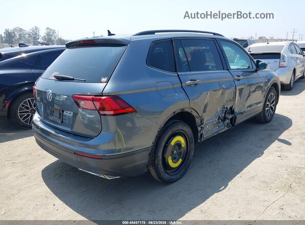 3VV1B7AX9MM011389 2021 VOLKSWAGEN TIGUAN Gray Tył prawy