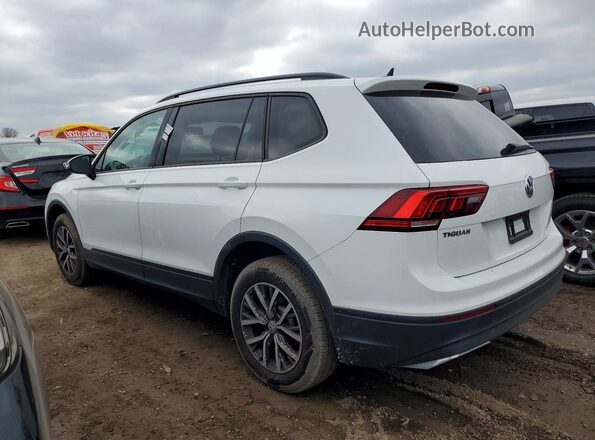 3VV1B7AX9MM045378 2021 VOLKSWAGEN TIGUAN Белый Задняя левая четверть