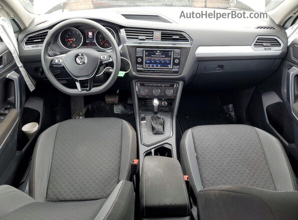 3VV1B7AX9MM045378 2021 VOLKSWAGEN TIGUAN Белый Вид панели приборов