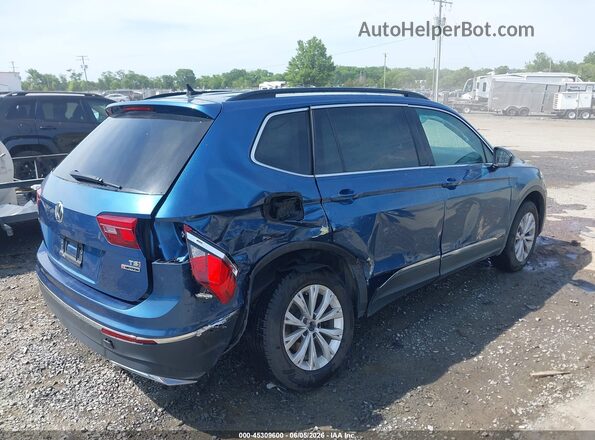 3VV2B7AX0JM026444 2018 VOLKSWAGEN TIGUAN Blue უკანა მარჯვენა