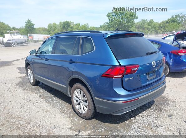 3VV2B7AX0JM026444 2018 VOLKSWAGEN TIGUAN Blue უკანა მარცხენა