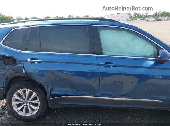 3VV2B7AX0JM026444 2018 VOLKSWAGEN TIGUAN Blue უკანა სალონის ხედი