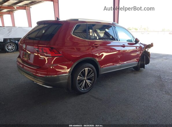 3VV2B7AX0JM138368 2018 VOLKSWAGEN TIGUAN Burgundy Tył prawy