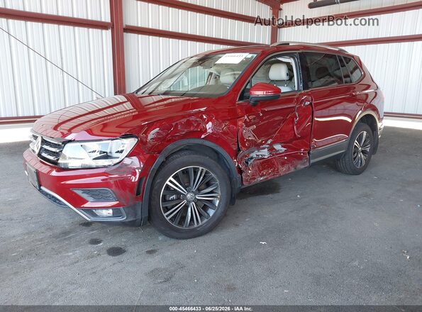 3VV2B7AX0JM138368 2018 VOLKSWAGEN TIGUAN Burgundy Przód lewy