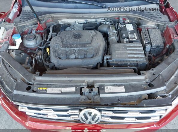 3VV2B7AX0JM138368 2018 VOLKSWAGEN TIGUAN Burgundy Widok z tyłu