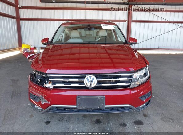 3VV2B7AX0JM138368 2018 VOLKSWAGEN TIGUAN Burgundy Widok wnętrza z tyłu