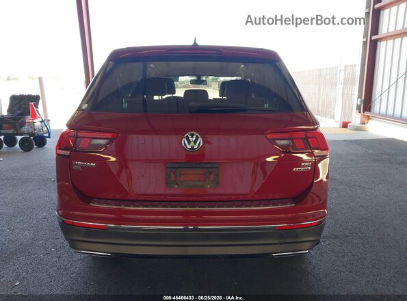 3VV2B7AX0JM138368 2018 VOLKSWAGEN TIGUAN Burgundy 