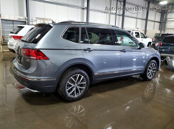 3VV2B7AX0JM220939 2018 VOLKSWAGEN TIGUAN Серый Задняя правая четверть