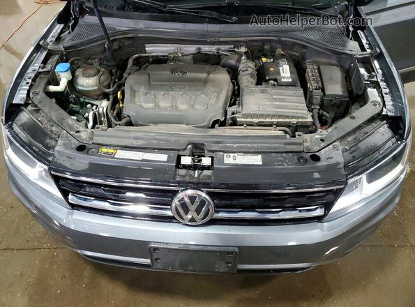 3VV2B7AX0JM220939 2018 VOLKSWAGEN TIGUAN Серый Вид подкапотного пространства