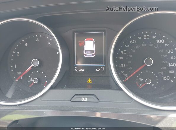3VV2B7AX0KM073295 2019 VOLKSWAGEN TIGUAN Black Հետևի նստատեղերի տեսք