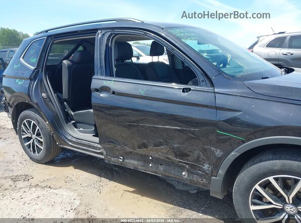 3VV2B7AX0MM047637 2021 VOLKSWAGEN TIGUAN Black Դիմացի տեսք