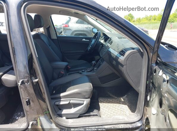 3VV2B7AX0MM047637 2021 VOLKSWAGEN TIGUAN Black Սալոնի դիմացի տեսք
