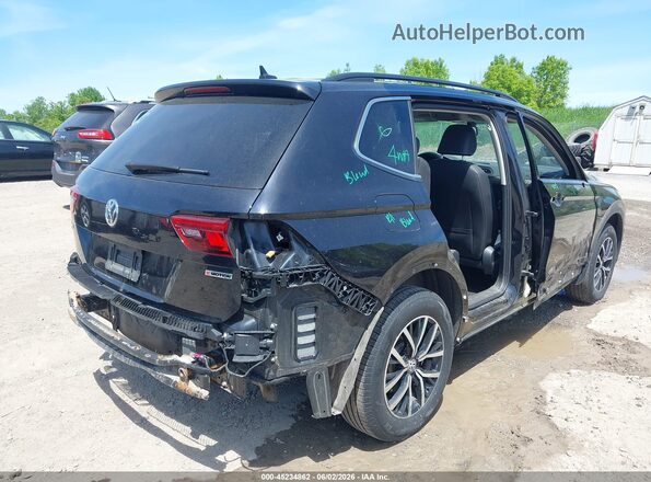 3VV2B7AX0MM047637 2021 VOLKSWAGEN TIGUAN Black Հետևի աջ
