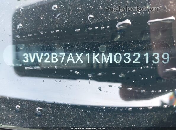 3VV2B7AX1KM032139 2019 VOLKSWAGEN TIGUAN Черный 