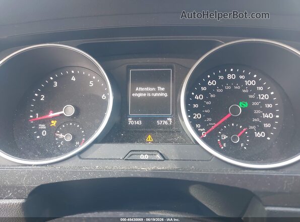 3VV2B7AX1LM023541 2020 VOLKSWAGEN TIGUAN Gray Vista de los asientos traseros