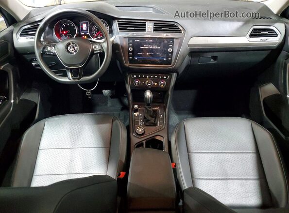 3VV2B7AX1LM106211 2020 VOLKSWAGEN TIGUAN Серый Вид панели приборов
