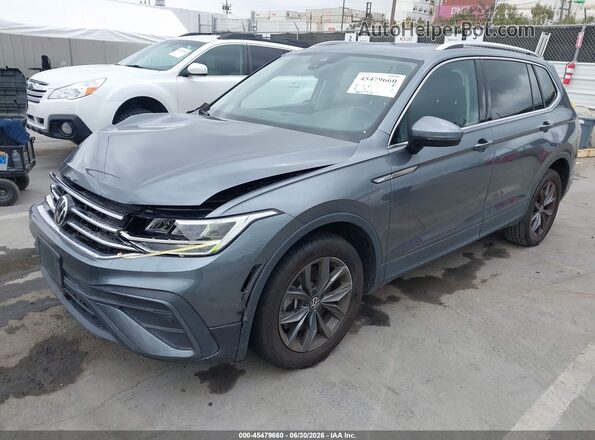 3VV2B7AX1NM162930 2022 VOLKSWAGEN TIGUAN Gray Przód lewy