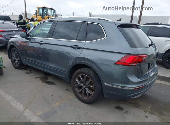 3VV2B7AX1NM162930 2022 VOLKSWAGEN TIGUAN Gray Tył lewy