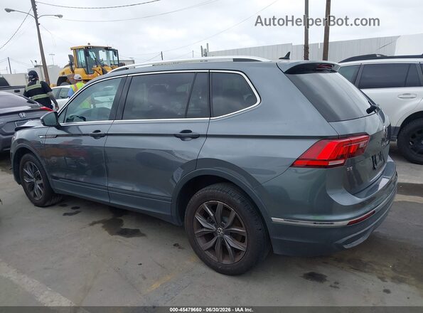 3VV2B7AX1NM162930 2022 VOLKSWAGEN TIGUAN Gray Widok wnętrza 360 stopni