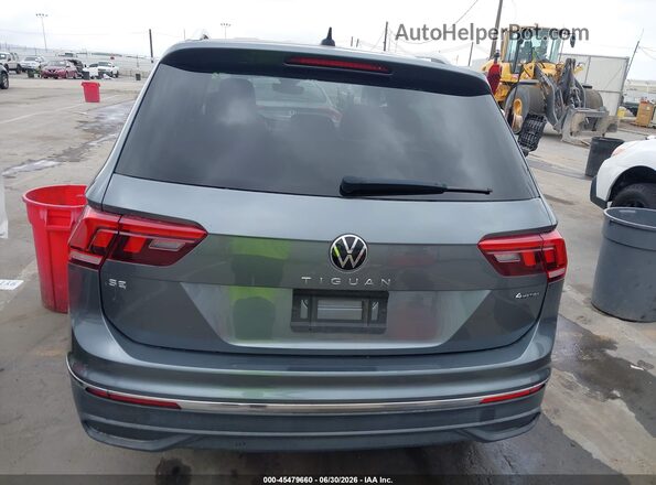 3VV2B7AX1NM162930 2022 VOLKSWAGEN TIGUAN Gray 