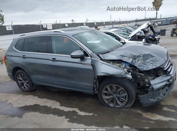 3VV2B7AX1NM162930 2022 VOLKSWAGEN TIGUAN Gray Widok wnętrza z tyłu