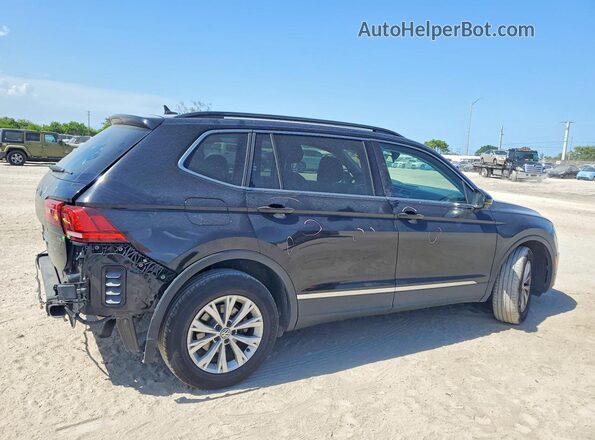 3VV2B7AX2JM170884 2018 VOLKSWAGEN TIGUAN Черный Задняя правая четверть