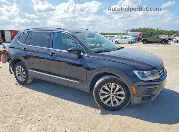 3VV2B7AX2JM170884 2018 VOLKSWAGEN TIGUAN Черный Передняя правая четверть