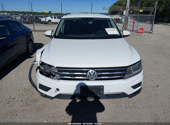 3VV2B7AX2KM045689 2019 VOLKSWAGEN TIGUAN White Vista del cuadro de instrumentos