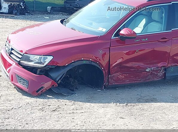 3VV2B7AX2KM094469 2019 VOLKSWAGEN TIGUAN Red Դիմացի տեսք