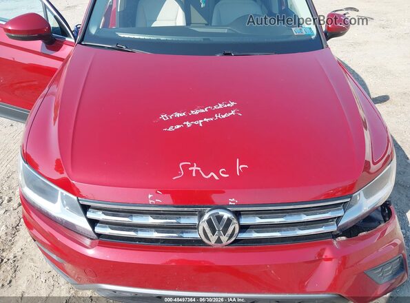 3VV2B7AX2KM094469 2019 VOLKSWAGEN TIGUAN Red Հետևի տեսք