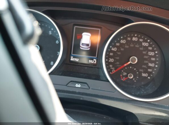 3VV2B7AX2KM094469 2019 VOLKSWAGEN TIGUAN Red Հետևի նստատեղերի տեսք