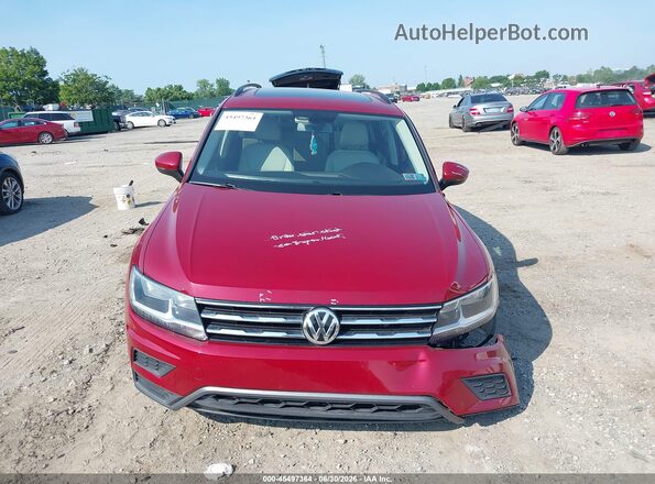3VV2B7AX2KM094469 2019 VOLKSWAGEN TIGUAN Red Սարքավորումների վահանակի տեսք
