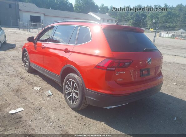 3VV2B7AX2KM135442 2019 VOLKSWAGEN TIGUAN Orange Trasero izquierdo