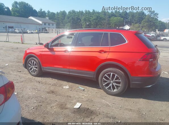 3VV2B7AX2KM135442 2019 VOLKSWAGEN TIGUAN Orange Vista interior de 360 grados