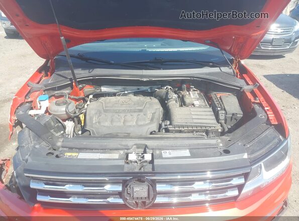 3VV2B7AX2KM135442 2019 VOLKSWAGEN TIGUAN Orange Vista trasera