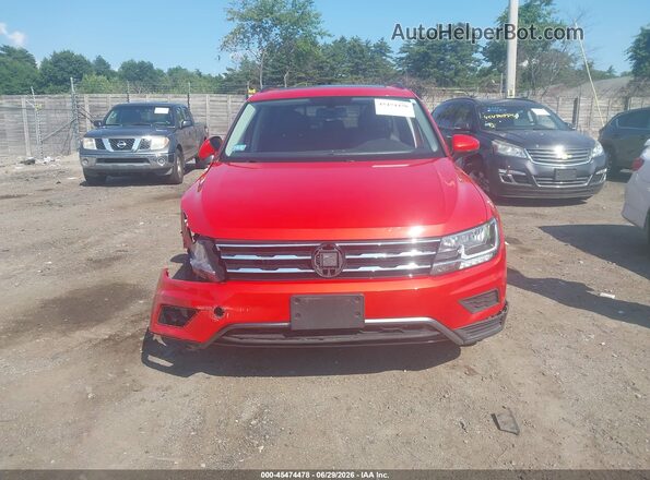3VV2B7AX2KM135442 2019 VOLKSWAGEN TIGUAN Orange Vista del cuadro de instrumentos