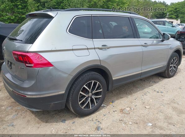 3VV2B7AX2MM019385 2021 VOLKSWAGEN TIGUAN Silver Rear right