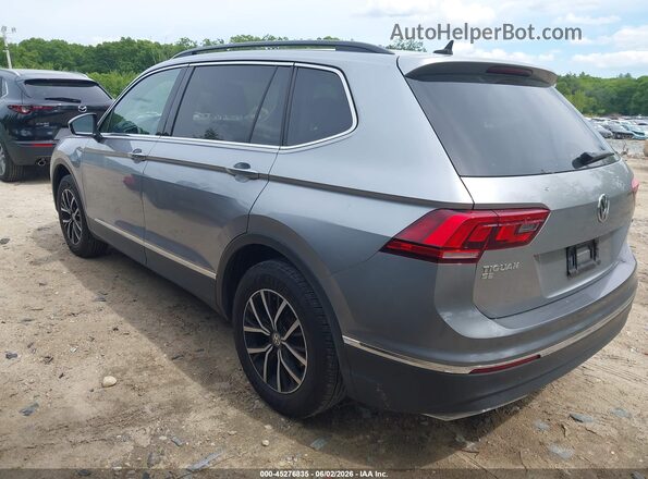 3VV2B7AX2MM019385 2021 VOLKSWAGEN TIGUAN Silver Rear left