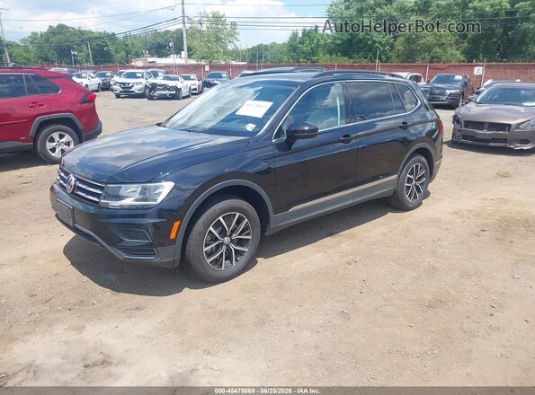 3VV2B7AX2MM149148 2021 VOLKSWAGEN TIGUAN Black Передня ліва чверть