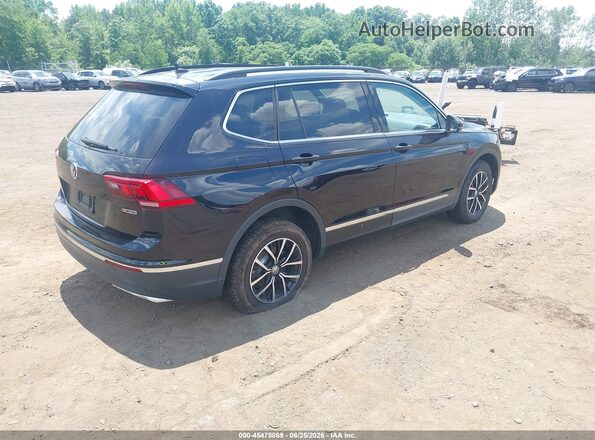 3VV2B7AX2MM149148 2021 VOLKSWAGEN TIGUAN Black Задня права чверть
