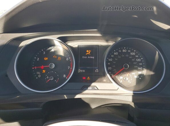 3VV2B7AX2MM150347 2021 VOLKSWAGEN TIGUAN White Սարքավորումների վահանակի տեսք