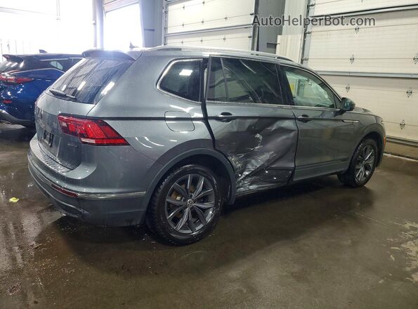 3VV2B7AX2NM165982 2022 VOLKSWAGEN TIGUAN Gray 